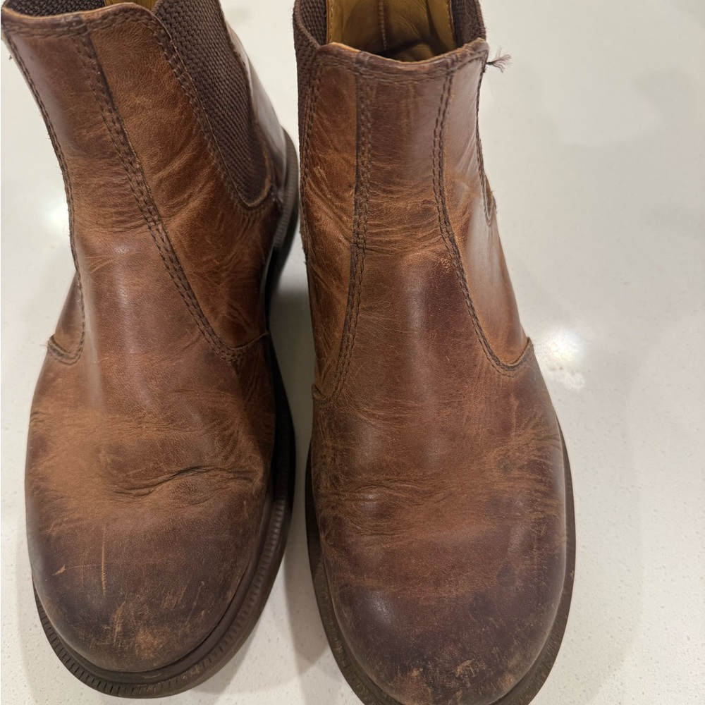 Dr. Martens Brown Leather Boots
